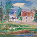 Jean Dufy — Клайз-а-Прейи-сюр-Клайз, изображение 1