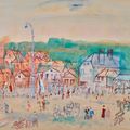 Jean Dufy — Онфлер, ле-Бассен-дю-центр, изображение 1