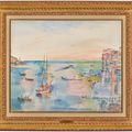 Jean Dufy — Порт-средиземноморье, изображение 2