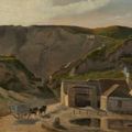 Jean-Baptiste-Camille Corot — Ла-Платриер (деревня в горах), изображение 1
