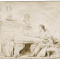 Jean-Honoré Fragonard — Дань уважения Глюку, изображение 1