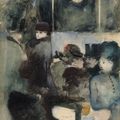 Jean-Louis Forain — В кафе, изображение 1