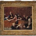 Jean-Louis Forain — Сцена судебного разбирательства, изображение 1