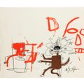 Jean-Michel Basquiat — Без названия (мультяшный пес), изображение 1