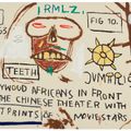 Jean-Michel Basquiat — Голливудские африканцы перед китайским театром с отпечатками ног кинозвезд, изображение 1
