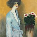 Jean-Pierre Cassigneul — Женщина и цветы, изображение 1