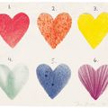 Jim Dine — Пять тарелок от: Dutch Hearts, изображение 3