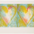 Jim Dine — Два сердечка для лучших друзей, изображение 1
