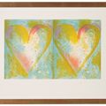 Jim Dine — Два сердечка для лучших друзей, изображение 2