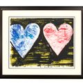 Jim Dine — "Два сердца на закате", из сюиты 2005 года, изображение 2