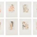 Jim Dine — Восемь маленьких обнаженных фигур, изображение 1