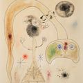 Joan Miró — Женщина, змея, этуаль, изображение 1