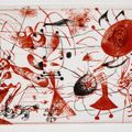 Joan Miró — Одна тарелка от: Série noire et rouge, изображение 1