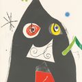 Joan Miró — Ж. В. Фуа, "Четыре цвета луны" (D. 822-826; C. books 213), изображение 4