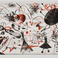 Joan Miró — Одна тарелка от: Série noire et rouge, изображение 1