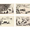 Joan Miró — Тавромакия (950-976 гг. до н.э.; 970-996 гг. до н.э.; около 100 книг), изображение 1