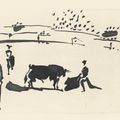 Joan Miró — Тавромакия (950-976 гг. до н.э.; 970-996 гг. до н.э.; около 100 книг), изображение 2