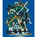 Joan Miró — Голубое шевоши, изображение 1