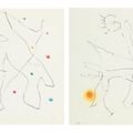 Joan Miró — Рене Шар, "Поток любви", главный редактор, Париж, 1964 (стр. 370-386; С. 88), изображение 1