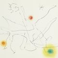 Joan Miró — Рене Шар, "Поток любви", главный редактор, Париж, 1964 (стр. 370-386; С. 88), изображение 3
