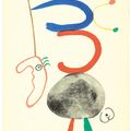 Joan Miró — Тристан Тцара, Министр внутренних дел, главный редактор, Париж, 1950, изображение 3
