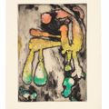 Joan Miró — Вечер любви 1951 года: шесть тарелок, изображение 1