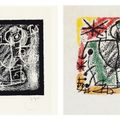 Joan Miró — "Тайны земли" : две таблички (M. 574-575; см. C. Books 123), изображение 1