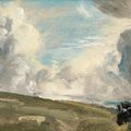 John Constable — Изучение облаков, возможно, над хребтом Харнхэм, изображение 1