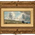 John Constable — Изучение облаков, возможно, над хребтом Харнхэм, изображение 2