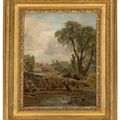 John Constable — Мельница во Флэтфорде с буксирной дорожки, изображение 1