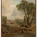 John Constable — Мельница во Флэтфорде с буксирной дорожки, изображение 2