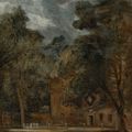 John Constable — Западный домик, Восточный Бергхольт, с водоразделом, изображение 1