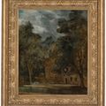John Constable — Западный домик, Восточный Бергхольт, с водоразделом, изображение 2