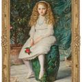 John Everett Millais — Нина, дочь Фредерика Леманна, эсквайра., изображение 2