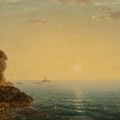 John Frederick Kensett — Закат над Ньюпортом, изображение 1