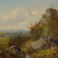 John Frederick Kensett — Вид с валунов, изображение 1