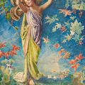 John La Farge — Осенние разбрасывающие листья, изображение 1
