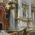 John Singer Sargent — Угол церкви Сан-Стае, Венеция, изображение 1