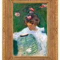 John Singer Sargent — Этюд для "Гвоздики, Лилии, Лилейника, розы", изображение 2