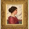 John William Godward — Клелия, изображение 2