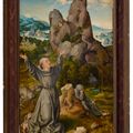 Joos Van Cleve — Святой Франциск, получающий стигматы, изображение 2