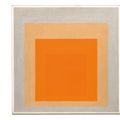 Josef Albers — Этюд в честь Площади: Мягкий цитрусовый, изображение 3