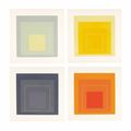 Josef Albers — Квадраты с белыми линиями, серия I, изображение 1