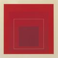 Josef Albers — Квадраты с белыми линиями (серия II) (Даниловиц 172), изображение 3