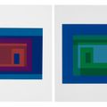Josef Albers — Десять вариантов: два принта, изображение 1