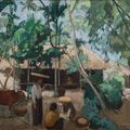 Joseph Inguimberty — L'échange au village (Обмен в деревне), изображение 1