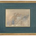 Joseph Mallord William Turner — Город Эльц, Германия, с севера, с радугой, изображение 2