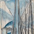 Joseph Stella — Мост (исследование для "Интерпретируемого Нью-Йорка"), изображение 1