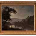 Joseph Wright Of Derby — Залитый лунным светом пейзаж, изображение 2