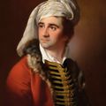 Joseph Wright Of Derby — Портрет джентльмена в красном пальто, отороченном мехом, жилете-лягушке и белом тюрбане, изображение 2